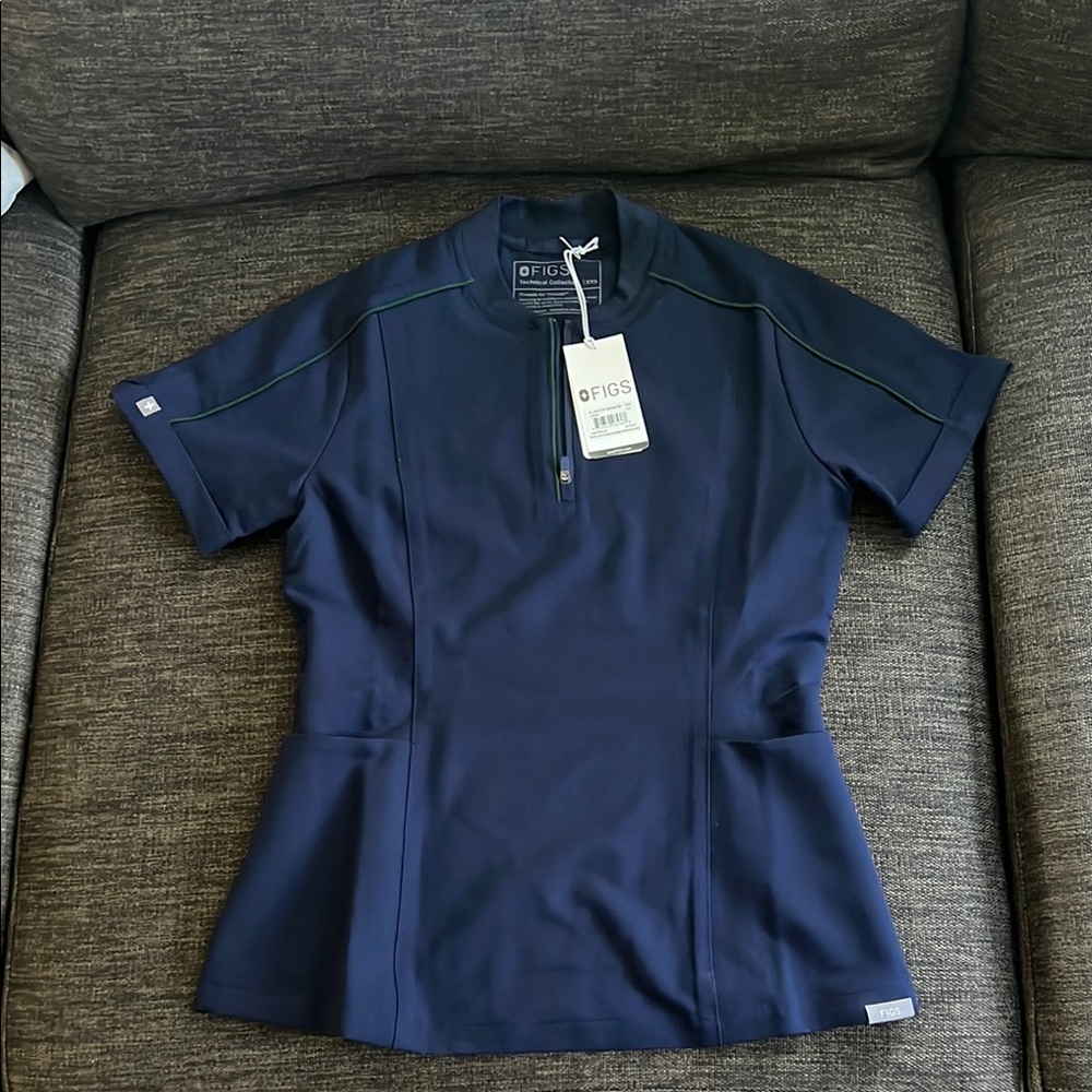 Figs Women's Navy Top